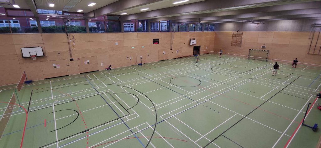 School gym hall at Valentin-Senger-Schule